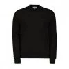 LACOSTE FELPA GIROCOLLO POLICOTTON Nero
