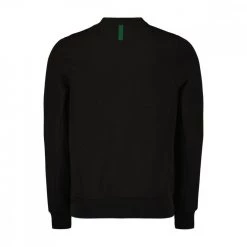 LACOSTE FELPA GIROCOLLO POLICOTTON Nero -Strada Moda lacoste sh2695 felpa girocollo policotton casual uomo 045135501 031 2