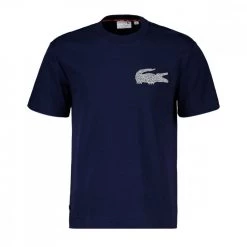 LACOSTE T-SHIRT MADE IN FRANCE Blu