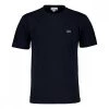 LACOSTE T-SHIRT IN PIQUE' Blu