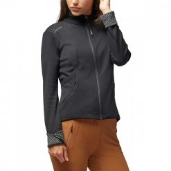 LAMUNT PILE FULL ZIP BARBARA Nero -Strada Moda lamunt 50008 barbara full zip abbigliamento montagna donna 045319101 0900 2