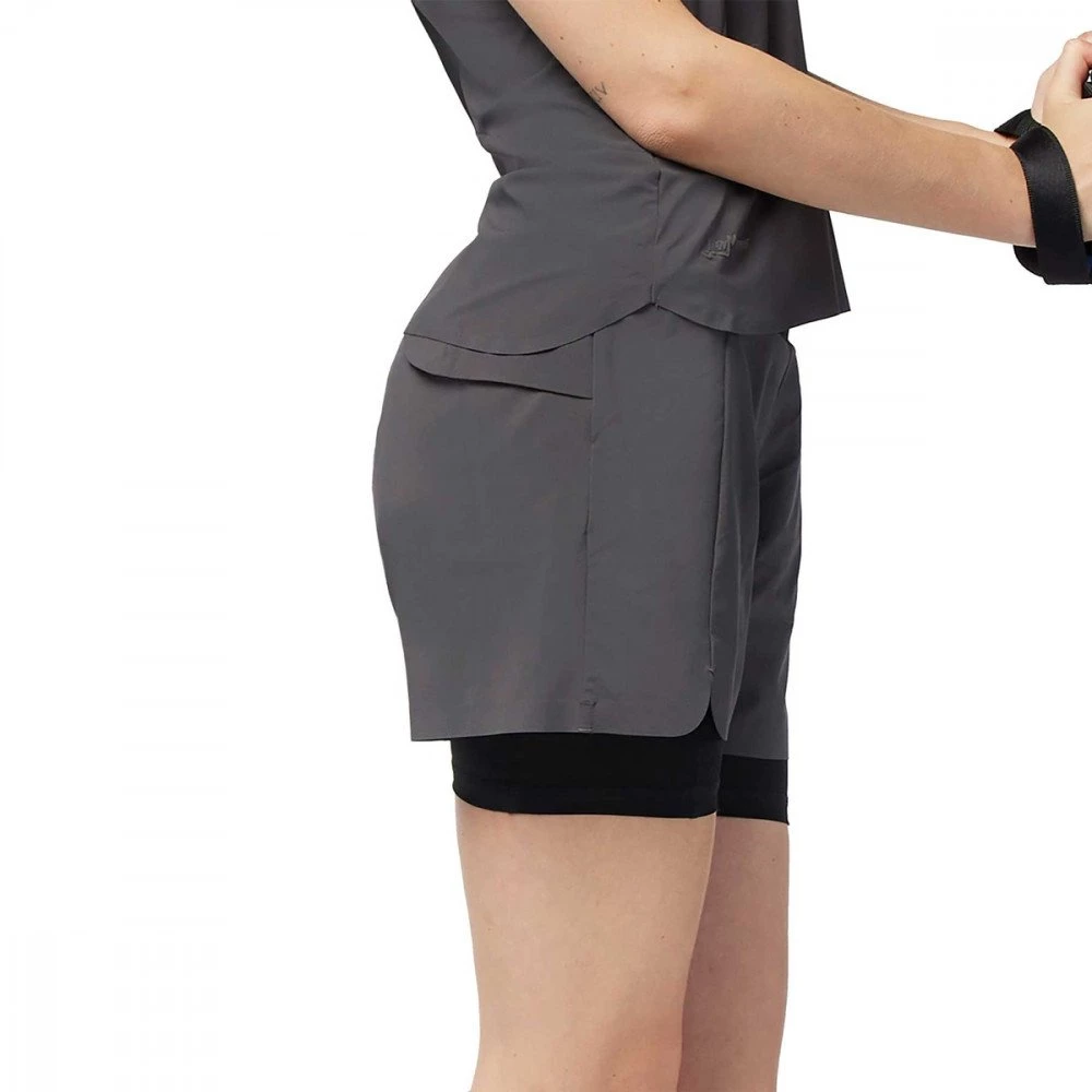 LAMUNT SHORT TERESA LIGHT 2 IN 1 Grigio, Nero - immagine 2