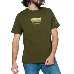 LEVI'S T-SHIRT RELAXED FIT GRAPHIC Verde -Strada Moda levi s 16143 t shirt ss relaxed fit casual uomo 045063701 0379 4