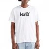 LEVI'S T-SHIRT RELAXED FIT LOGO Bianco -Strada Moda levi s 16143 t shirt ss relaxed fit casual uomo 045063801 0390 1