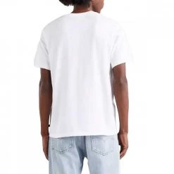 LEVI'S T-SHIRT RELAXED FIT LOGO Bianco -Strada Moda levi s 16143 t shirt ss relaxed fit casual uomo 045063801 0390 2