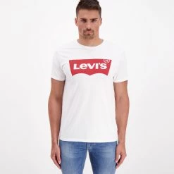 LEVI'S T-SHIRT LOGO ISTITUZIONALE Bianco -Strada Moda levi s 17783 t shirt logo casual uomo 035347801 014 2