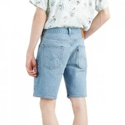 LEVI'S BERMUDA IN DENIM 501® ORIGINAL Azzurro -Strada Moda levi s 36512 bermuda in denim hemmed short casual uomo 045064801 0147 5