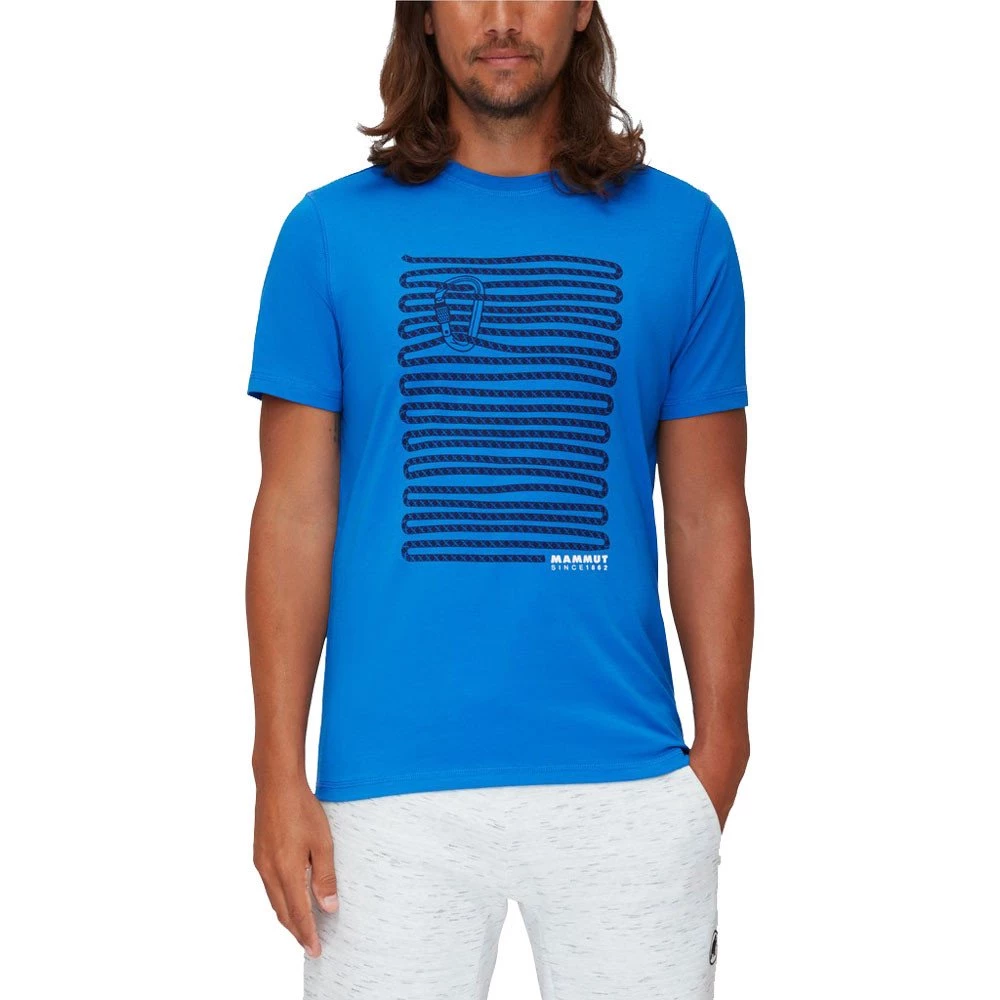 T-SHIRT MAMMUT CORE ROPE Royal - immagine 2