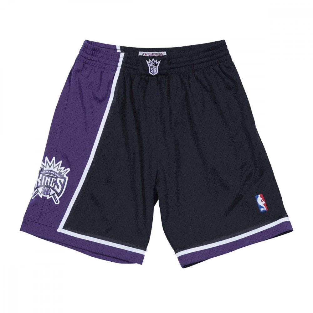 MITCHELL & NESS SHORT SWINGMAN SACRAMENTO KINGS Nero, Viola 3 MITCHELL & NESS SHORT SWINGMAN SACRAMENTO KINGS Nero, Viola