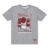 MITCHELL & NESS T-SHIRT LAST DANCE 6X CHAMPS BULLS Grigio 1 MITCHELL & NESS T-SHIRT LAST DANCE 6X CHAMPS BULLS Grigio -Strada Moda mitchell ness tcrwintl120 t shirt last dance 6x champs bulls abbigliamento basket uomo 044611301 grey 1