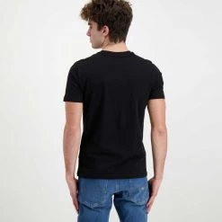 NAPAPIJRI T-SHIRT MINI LOGO SALIS Nero -Strada Moda napapijri np0a4frp t shirt mini logo salis casual uomo 043698801 041 3