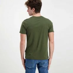 NAPAPIJRI T-SHIRT MINI LOGO SALIS Verde -Strada Moda napapijri np0a4frp t shirt mini logo salis casual uomo 043699001 ge4 3