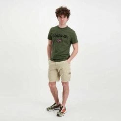 NAPAPIJRI BERMUDA CARGO NUS Verde -Strada Moda napapijri np0a4g5g bermuda cargo nus casual uomo 045015001 gi8 6