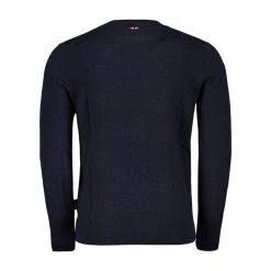 NAPAPIJRI MAGLIONE GIROCOLLO IN COTONE DECATUR Blu -Strada Moda napapijri np0a4gaw maglione girocollo cotone decatur casual uomo 044922701 176 2