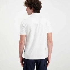 NAPAPIJRI POLO EOLANOS Bianco -Strada Moda napapijri np0a4gb3 polo eolanos casual uomo 045016701 002 4