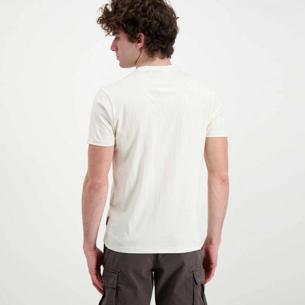 NAPAPIJRI T-SHIRT BANDIERA SPUGNA VERRES Bianco 5 NAPAPIJRI T-SHIRT BANDIERA SPUGNA VERRES Bianco - immagine 3