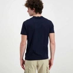 NAPAPIJRI T-SHIRT LOGO AYAS Blu 9 NAPAPIJRI T-SHIRT LOGO AYAS Blu -Strada Moda napapijri np0a4gdq t shirt logo ayas casual uomo 044923801 176 3