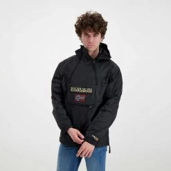NAPAPIJRI GIACCA RAINFOREST NORTHFARER 2.0 Nero -Strada Moda napapijri np0a4ge9 giacca rainforest northfarer 2 0 giacconi uomo 044924201 041 5