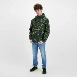 NAPAPIJRI GIACCA RAINFOREST FREESTRIDER Verde -Strada Moda napapijri np0a4gga giacca rainforest freerunner aop casual uomo 044924301 f9v 6