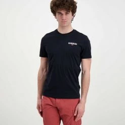 NAPAPIJRI T-SHIRT ICE Blu -Strada Moda napapijri np0a4gwi t shirt ice casual uomo 044924601 176 2