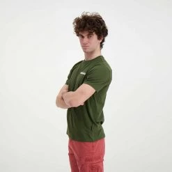 NAPAPIJRI T-SHIRT ICE Verde -Strada Moda napapijri np0a4gwi t shirt ice casual uomo 044924701 ge4 5