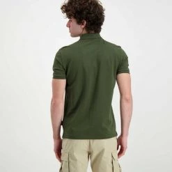 NAPAPIJRI POLO IN PIQUET ICE Verde -Strada Moda napapijri np0a4gwm polo in piquet ice casual uomo 044925001 ge4 3