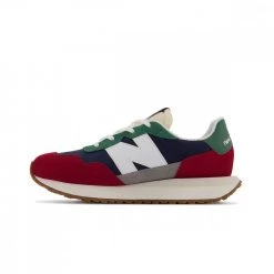 NEW BALANCE 237 BAMBINO Rosso -Strada Moda new balance gs237ed 237 bambino tutte sneaker bambino 044463301 ed 6