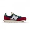NEW BALANCE 237 ELASTICO BAMBINO Bordeaux -Strada Moda new balance ph237ed 237 elastico bambino tutte sneaker bambino 044463601 ed 1