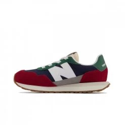NEW BALANCE 237 ELASTICO BAMBINO Bordeaux -Strada Moda new balance ph237ed 237 elastico bambino tutte sneaker bambino 044463601 ed 5