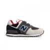 NEW BALANCE 574 VELCRO BAMBINO Grigio 2 NEW BALANCE 574 VELCRO BAMBINO Grigio -Strada Moda new balance pv574lb1 574 velcro bambino tutte sneaker bambino 044463801 lb1 1