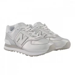 NEW BALANCE 574 DONNA Argento 10 NEW BALANCE 574 DONNA Argento -Strada Moda new balance wl574la2 574 donna tutte sneaker donna 044534801 la2 3
