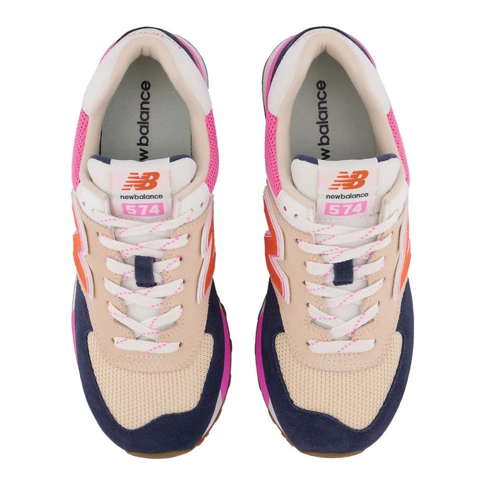 NEW BALANCE 574 DONNA Rosa 4 NEW BALANCE 574 DONNA Rosa - immagine 2