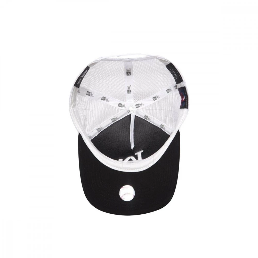 NEW ERA CLEAN TRUCKER LOS ANGELES DODGERS BLKWHI 5 NEW ERA CLEAN TRUCKER LOS ANGELES DODGERS BLKWHI - immagine 3