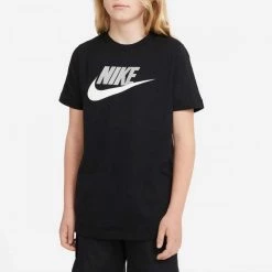 NIKE T-SHIRT FUTURA ICON BAMBINO Nero -Strada Moda nike ar5252 t shirt futura icon bambino abbigliamento bambino 040975401 013 3