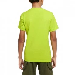 NIKE T-SHIRT FUTURA BAMBINO Verde -Strada Moda nike ar5254 t shirt futura bambino abbigliamento bambino 045002001 321 2