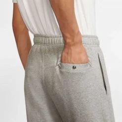 NIKE PANTALONI CLUB JOGGER Grigio -Strada Moda nike bv2679 pantaloni club jogger sport style uomo 040986001 063 6