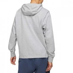 NIKE FELPA CON CAPPUCCIO CLUB JERSEY Grigio -Strada Moda nike bv2749 felpa con cappuccio club jersey sport style uomo 045007401 063 2