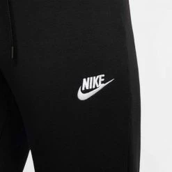 NIKE PANTALONI ESSENTIAL DONNA Nero -Strada Moda nike bv4099 pantaloni essential felpati donna sport style donna 039814501 010 5
