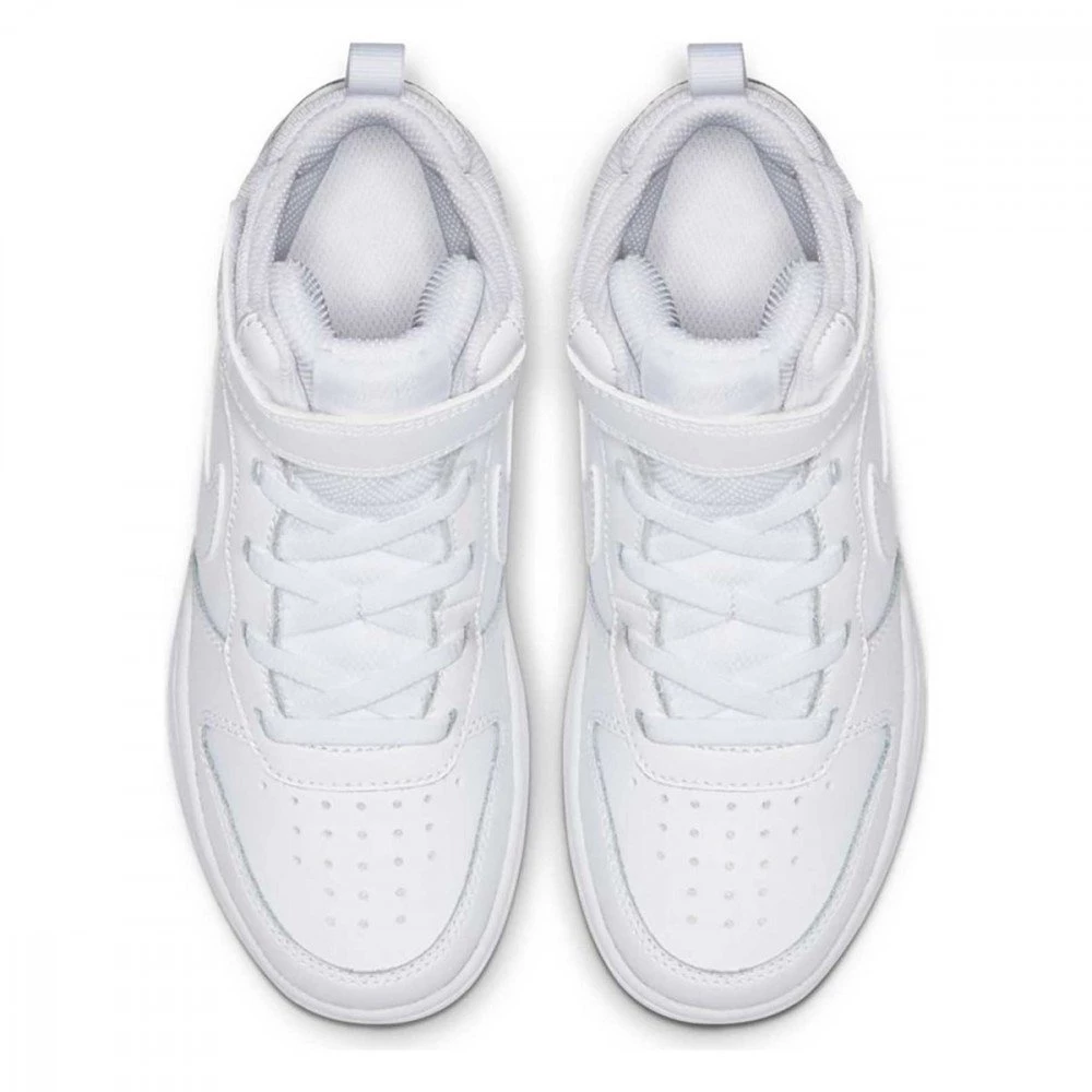 NIKE COURT BOROUGH MID 2 BAMBINO Bianco 4 NIKE COURT BOROUGH MID 2 BAMBINO Bianco - immagine 2
