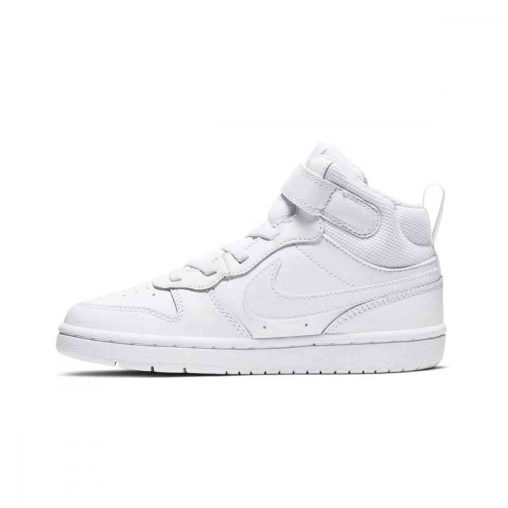 NIKE COURT BOROUGH MID 2 BAMBINO Bianco 7 NIKE COURT BOROUGH MID 2 BAMBINO Bianco - immagine 5
