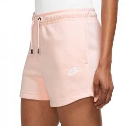 NIKE SHORT ESSENTIAL DONNA Rosa -Strada Moda nike cj2158 short essential donna sport style donna 045003601 611 3