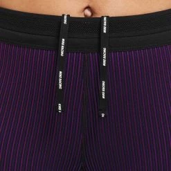 NIKE SHORT AEROSWIFT DONNA Viola -Strada Moda nike cj2367 short aeroswift donna abbigliamento running donna 045189301 551 4
