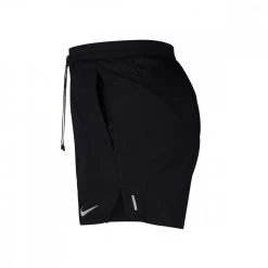 NIKE SHORT FLEX STRIDE 5" Nero -Strada Moda nike cj5453 short flex stride 5 abbigliamento running uomo 040828301 010 3