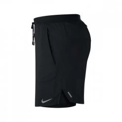 NIKE SHORT DRI-FIT FLEX STRIDE 2-IN-1 7" Nero -Strada Moda nike cj5471 short flex stride 2in1 7 abbigliamento running uomo 042658001 010 2