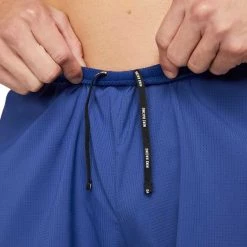 NIKE SHORT AEROSWIFT 4" Blu -Strada Moda nike cj7840 short aeroswift 4 abbigliamento running uomo 044566301 455 3