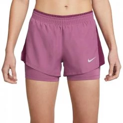 NIKE SHORT 10K 2-IN-1 DONNA Rosa