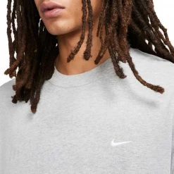 NIKE T-SHIRT LOOSE Grigio -Strada Moda nike cv0559 t shirt loose sport style uomo 043095501 063 3