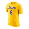 NIKE T-SHIRT NAME NUMBER JAMES LAKERS Giallo
