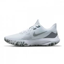 NIKE PRECISION 5 Bianco -Strada Moda nike cw3403 precision v scarpe basket uomo 043920901 101 6