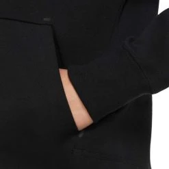 NIKE FELPA FULL ZIP CON CAPPUCCIO TECH FLEECE DONNA Nero -Strada Moda nike cw4298 felpa fz c capp tech fleece donna sport style donna 040981701 010 6